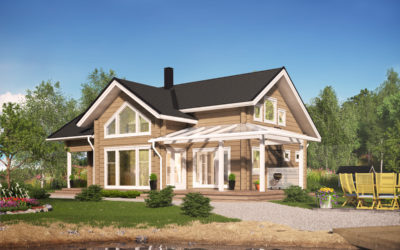 Ile trwa budowa nowoczesnego domu z bali drewnianych?